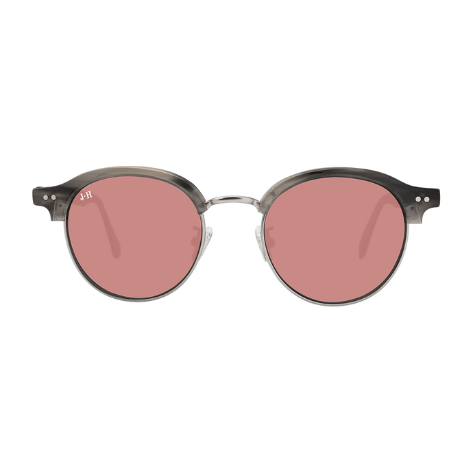 Two-tone Taupe / Transparent Light Pink